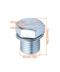 Pro Grade Gasket Kit with Cylinder Plug dimensions for Husqvarna K750 K760 Concrete Cutoff Saw Replacement Parts
