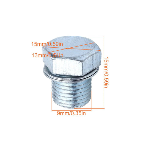 Pro Grade Gasket Kit with Cylinder Plug dimensions for Husqvarna K750 K760 Concrete Cutoff Saw Replacement Parts