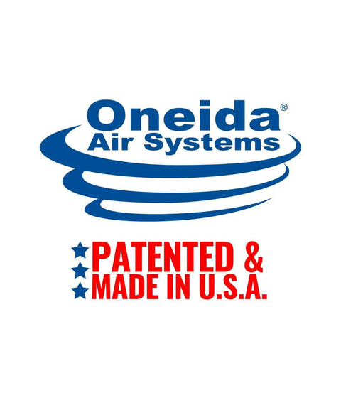 Oneida Air Systems logo with 'Patented & Made in U.S.A.' text