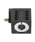 Replacement 10V DC 25W Solenoid Coil For Hydraulic Power Unit Lift Dump 10226-33 showing front view with connection screws