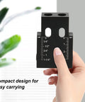 Premium Woodworking Punch Locator With 15 Degree Inclined Angle Hole Guide For Drill Bits And Precision Jointing in hand