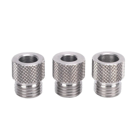 Slick Aluminum Alloy Vertical Hole Punch Locator And Straight Angle Drilling Jig With Six Eight Ten Millimeter Bushings, metal bushings