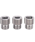Heavy Duty Aluminum Vertical Hole Punch Locator For Fine Woodworking, 6 8 10mm steel bushings for drill stability.