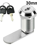 30mm Mailbox Lock With 2 Keys For File Cabinet Tool Box Locker Cam Lock Security Lock Tough No Nonsense Build