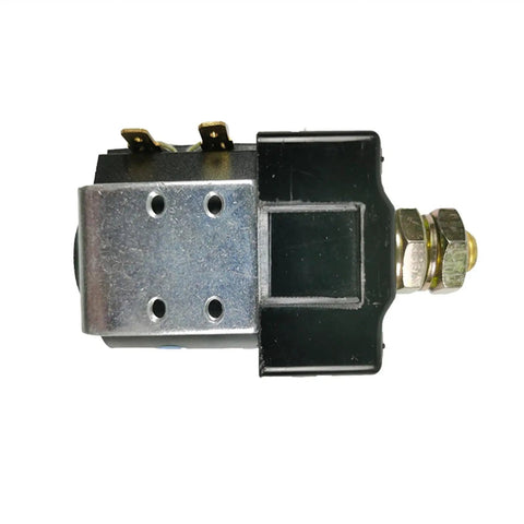 Durable DC Contactor QCC26C-200A Starter Relay, 48V, metal and plastic, for electric truck stacker systems.