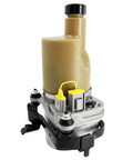 Direct Fit Electric Power Steering Pump For Volvo C30 C70 S40 V50 showing a heavy-duty design with alloy housing and yellow connectors.