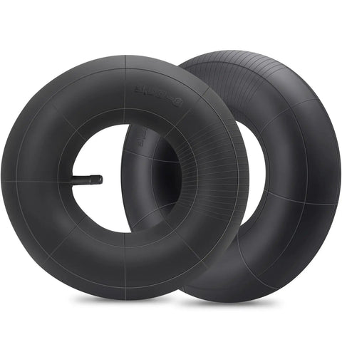 Two Pack Universal Inner Tubes For 8 Inch Wheels With TR13 Straight Valve Stem Fits 3.50-8 3.25-8 3.00-8 4.00-8 For Wheelbarrows