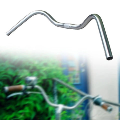 Flat Bar Handlebar 25.4mm Clamp For Road Cycling Replacement, 56cm Aluminum Alloy Lightweight And Strong, Straight Design