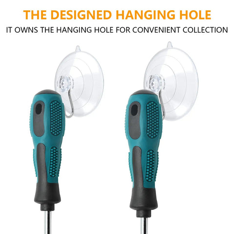 Four Piece U Type Screwdriver Set With Slick Magnetic Tips And Rugged Tpr Handles Chrome Vanadium Steel Construction Built Tough For Precision Mini Repairs And Tight Spaces Without Breaking A Sweat Top Shelf Quality with hanging holes.