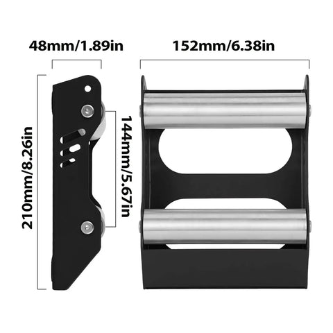 Dimensions of Beefy Universal Motorcycle Wheel Cleaning Stand With Paddock Roller 600 Lb Capacity For Tire Cleaning