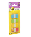Sweet Repositionable Sticky Tabs For Books And Notes Durable Page Markers In Blue Green Yellow And Red Simple To Swap in packaging.