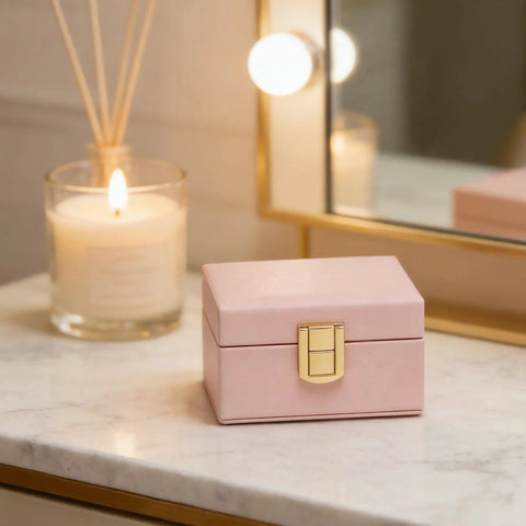 6 Piece Gold Tone Zinc Alloy Toggle Catch Latches For Wooden Boxes Storage And Jewelry Cases Heavy Duty Surface Mount Hardware Solutions on pink box