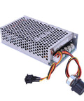 DC Motor Speed Controller 10-50V 100A Peak 5000W PWM Regulator for DC brush motors and lamps, metal casing, control knob