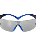 SecureFit 400 Series Safety Glasses 20 Pack ANSI Z87 Indoor Outdoor Scotchgard Anti Fog Anti Scratch Gray Lens Blue Grey Frame