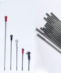 Assorted sizes of 30Pcs M3 Pushrod Connectors Set 304 Stainless Steel Rod Linkages for RC Models Airplane Helicopter Boat Car DIY Parts