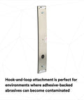 Hookit Straightline Air File Shoe 05748 Two And Three Quarters Inch By Sixteen Inch Sanding Pad For Inline Sander Replacement