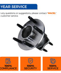 Rear Wheel Hub And Bearing Assembly Part Number 512285 Fits 2009 2010 Chevy Cobalt 2008 2010 HHR 2004 2012 Malibu 5Lugs