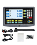 Pro Grade 3 Axis LCD DRO Readout For Milling And Boring Machines YH800-3 with cables and mounting accessories
