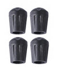 PP Chair Leg Floor Protectors For Round Tubes 0.5 To 0.63 Inch Diameter 4 Pack Furniture Glides For Hardwood Floors Smooth Glide