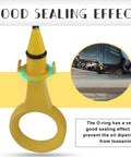 Yellow Audi 2.0L Engine Oil Dipstick For A3 A4 A5 A6 Q3 Q5 TT, Precise Oil Level Check, Replacement OEM 06H-115-611E, Easy Install