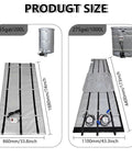 Heavy Duty Industrial Drum Heater Blanket With Adjustable Thermostat Fits 275 Gallon Steel Drums And Water Tanks size comparison image.