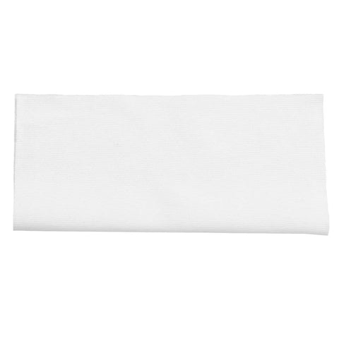 Pro Grade Polyester Cleaning Wipes 200 Pack Heavy Duty Lint Free Dust Free Wipers For Electronics Screens Lenses Circuit Boards And Lab Gear Tough As Nails Dead Set Clean white cleaning wipe flat on a surface.