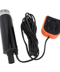 Built Like A Tank Heavy Duty Cordless Submersible Pump Shifts 500 Gallons Per Hour With A 16 Foot Max Lift And Raw 7 Amp Motor components, including pump and charger.