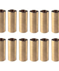 Brass Trailer Leaf Spring Bushing Kit For Double Eye Axles 9/16 Inch ID 11/16 Inch OD 1 3/4 Inch Long Bronze Heavy Duty