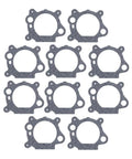 10 Pack Carburetor Gasket Kit For 795629 272653 272653S 12A800 12B800 12C800 12D800 Series Engines Durable Replacement Mower Parts For Quantum Craftsman Toro Lawn Tractors, gray gasket set