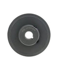 Rock Solid Single Groove V Belt Pulley 3.45 Inch OD Five Eighth Inch Bore Cast Iron Fixed Bore 1 Groove Sheave For V Belt 4L A AX Sections