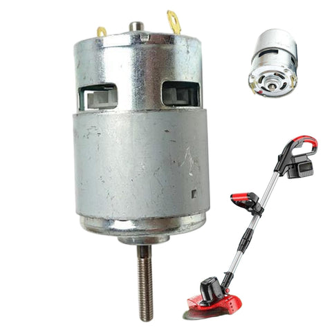 Heavy Duty 775 DC Electric Motor 21V High Torque Wear Resistant Shaft for Lawn Mowers and Power Tools