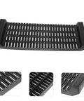 Black anti static PCB tray storage rack for circuit boards, slip resistant bracket holder, durable plastic soldering stand