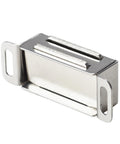 Stainless Steel Magnetic Cabinet Catches For Kitchen Doors Cupboards And Drawers No Slam Self Closing Hardware side view
