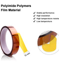 10mm heat resistant polyimide tape for Must Have Nonstick Teflon Sheets 12 By 16 Inches With Three 10mm Heat Resistant Sublimation Tapes