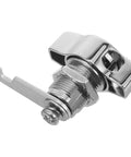 Keyless Cam Lock No Key Needed For Cabinet Doors And Mailboxes With Strong Zinc Alloy Construction, thumb operated latch view.