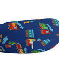 Comfy Travel Neck Pillow For Women, Ultra Portable Multi Functional Pillow with Cartoon Train Novelty Design, Soft Polyester Cushioned Support