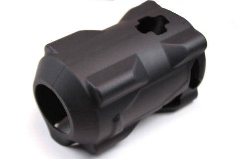 Impact Driver Protective Boot Fits Half And Three Eighths Inch Stubby Wrenches Models 2554 2555 2555P Form Fitting Lightweight Grippy Shield That Guards Your Tool And Work Surface From Scratches Debris And Corrosion With Durable Rubber