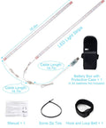 LED Light Kit For Scooters With Multi Color LEDs, Lighting Modes, And App Control, components overview and accessories.