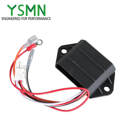 Ignition Coil Ignitor CDI Box Spark Plugs Set For EZGO Golf Cart 4 Cycle 1996 1997 1998 Replacement 26652 G01 72562 G01