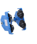 I-Beam Trolley 1100 Pound Capacity With Double Wheel Track Roller For I-Beam Flange Width 55 To 200 Millimeter
