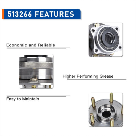 Product details of Front Or Rear AWD Wheel Hub Bearing Assembly Compatible With Hyundai Santa Fe 2007-2018, Santa Fe Sport 2013-2018
