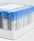 3ml PT Vacuum Specimen Collection Tubes With Blue Cap Durable PET Lab Tubes For Vet And Pet Testing Easy To Handle And Transport 100 Pieces Wrapped Packaging