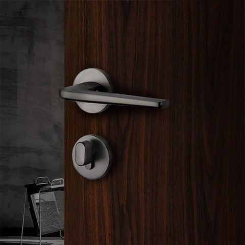 Door with Walnut Wood Grain Vinyl Wallpaper Peel And Stick Dark Brown Thick Texture Adhesive Contact Paper For Kitchen Cabinets
