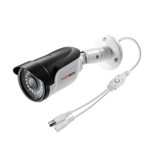 1080P Long Range Bullet Security Camera Weatherproof For Indoor And Outdoor Use With Four In One OSD Switch Works With TVI CVI AHD And CVBS DVRs