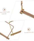 Close-up of 10 Piece Farm Utility Trailer Linch Pin Set Heavy Duty Shaft Locking Pins showing durable zinc coated material.