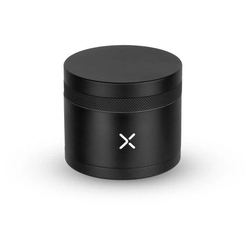 Toothless 2.5 Inch Aluminum Spice And Herb Grinder with Extra Storage Compartment, Matte Black, Durable Aluminum Body