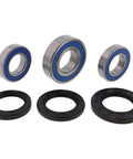 Wheel Bearing Seal Kit For Suzuki 25-1392 Replacement Set With Triple Lip Seals And Stainless Garter Springs ABEC 3 High Speed Bearings