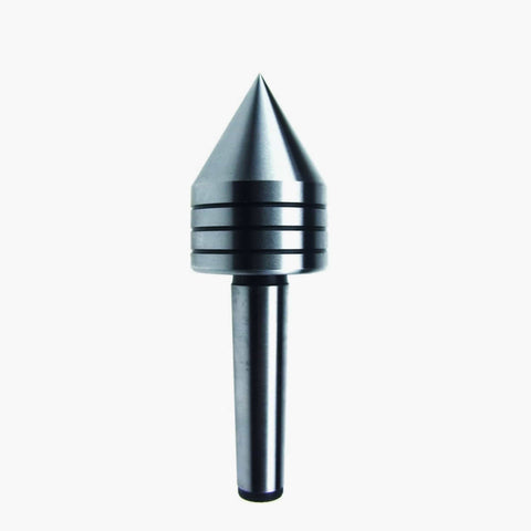 MT2 Live Center For Wood Lathe, Heavy Duty Tailstock Center With Number Two Morse Taper, 2-1/2 Inch By 1-11/16 Inch Diameter