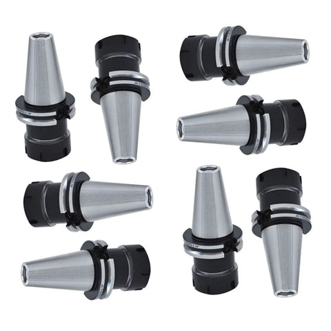 The Go To Eight Piece Cat40 Er32 Collet Set Delivers Slick Steel Chucks For Cnc Milling And Lathe Work With Badass Tolerance Balance And Smooth Performance Every Pro Adores