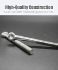 Stainless steel tie rods for Heavy Duty Automatic Gate Opener Tie Rod Chain Connection Hardware For Sliding Gates Built To Last.